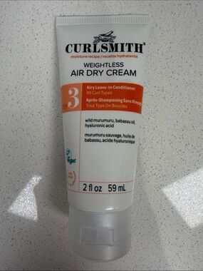 [HAIR] Curlsmith Weightless Air Dry Cream Leave-In Conditioner 2oz Discontinued